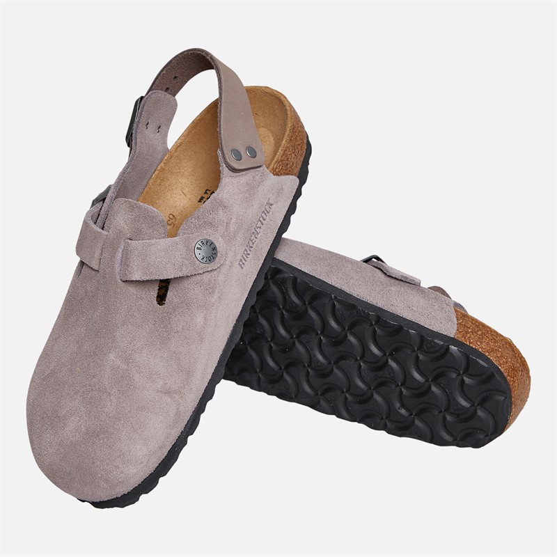 Birkenstock Tokio Ankle Strap Clogs Faded Purple