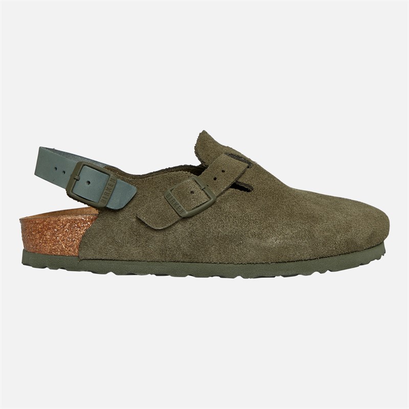 Birkenstock Womens Tokio Ankle Strap Clogs Thyme