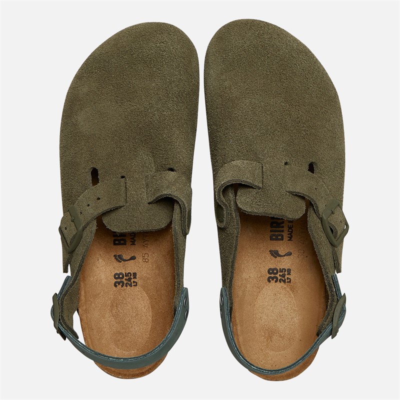 Birkenstock Womens Tokio Ankle Strap Clogs Thyme