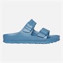 Birkenstock Womens Arizona Dual Strap Sandals Elemental Blue