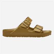 Birkenstock Womens Arizona Dual Strap Sandals Glamour Gold
