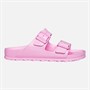 Birkenstock Womens Arizona Dual Strap Sandals Fondant Pink