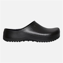 Birkenstock Mens Super Birki PU Clogs Black