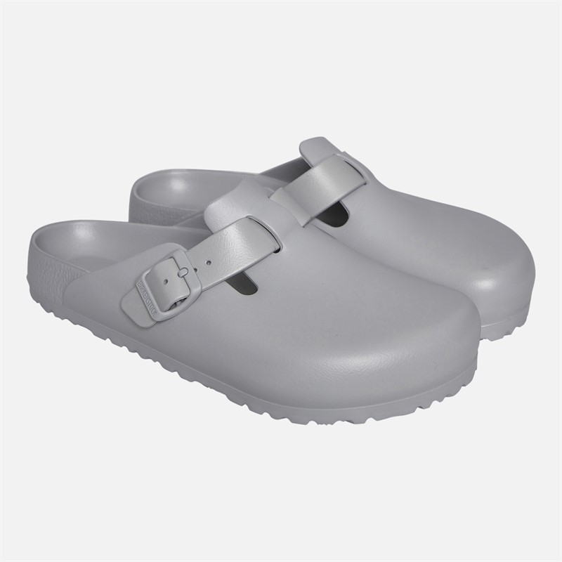 Birkenstock Mens Boston Clogs Stone Coin