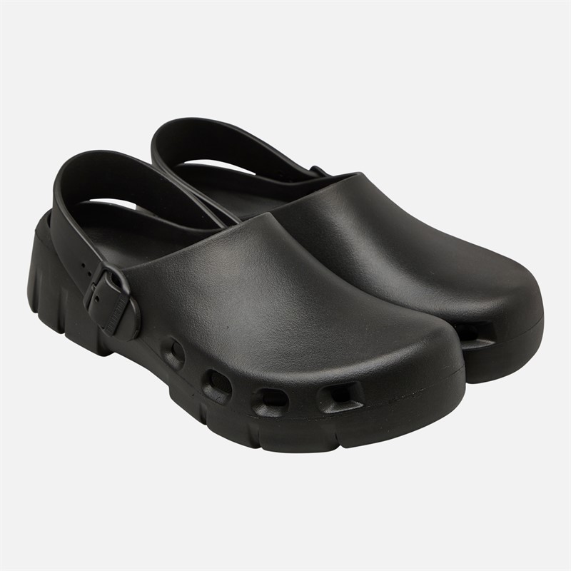 Birkenstock Herren Birki Flow Eva Clogs Schwarz