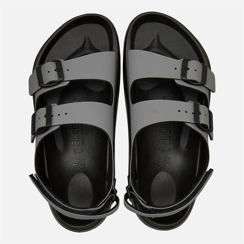 Birkenstock Damen Mogami Terra Doppelschnallen Sandalen Whale Grey