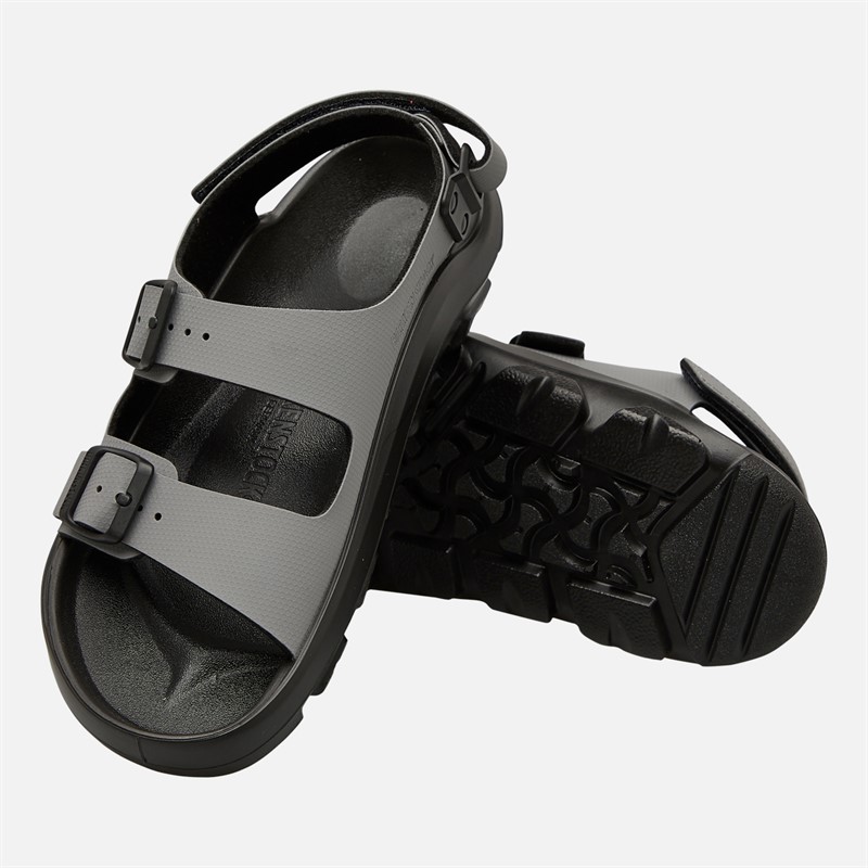 Birkenstock Damen Mogami Terra Doppelschnallen Sandalen Whale Grey