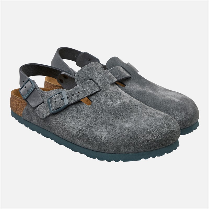 Birkenstock Dame Tokio Ii Clogs Basalt Grey