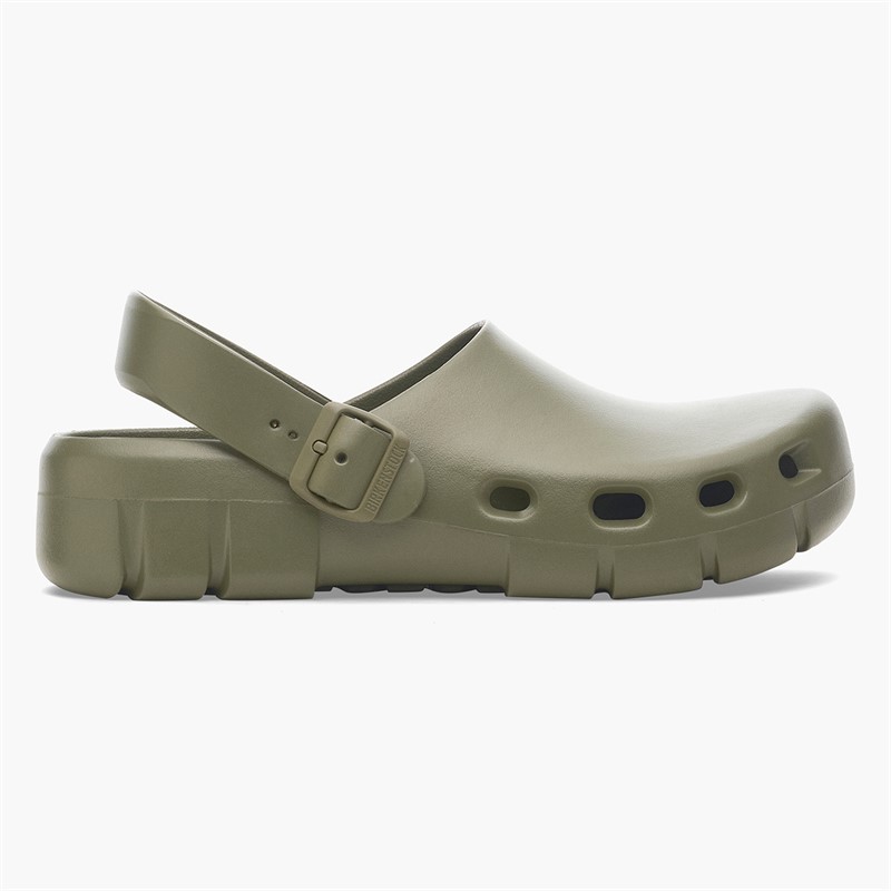 Birkenstock Heren Birki Flow Eva Klompen Khaki