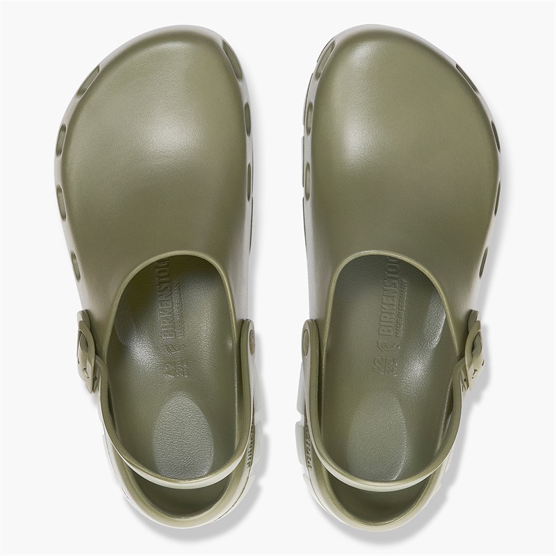 Birkenstock Heren Birki Flow Eva Klompen Khaki