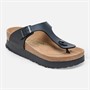 Birkenstock Gizeh Flex Platform Toe Post sandały dla niego kolor Czarny