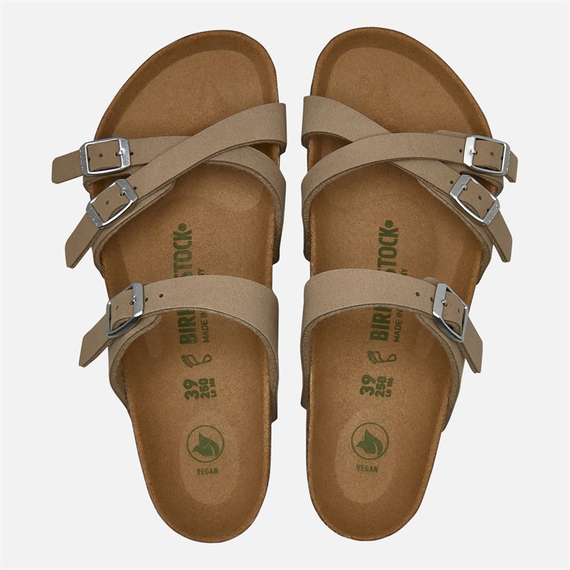 Birkenstock Dames Franca Sandalen Soft Grey