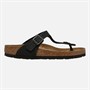 Birkenstock Dames Gizeh Teensteun Sandalen Zwart