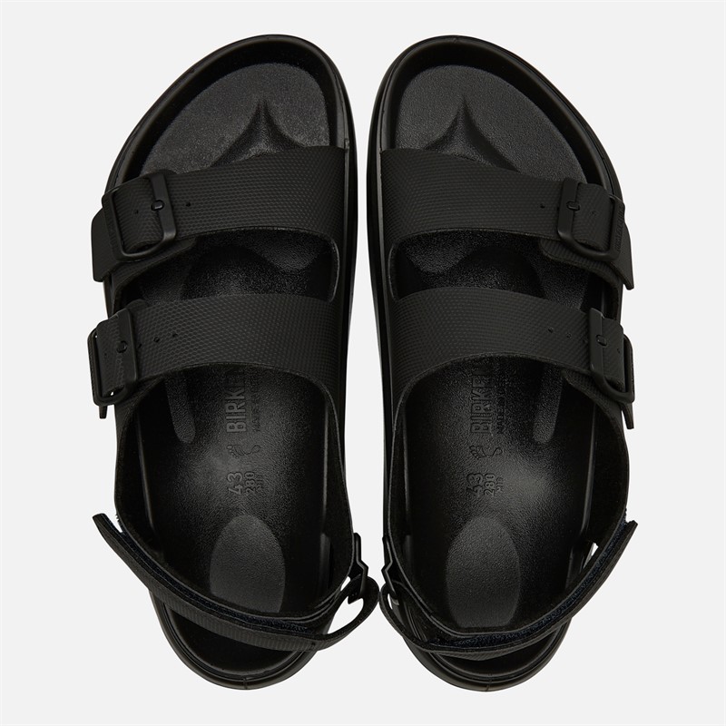 Birkenstock Mogami Terra Doppelte Schnallen Sandalen Schwarz