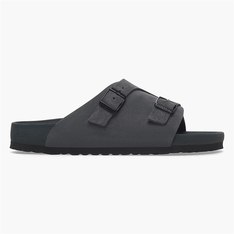 Birkenstock Sandales Homme Zürich Allover Charcoal