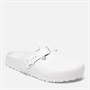 Birkenstock Sabots Étroits Boston EVA Femme Blanc