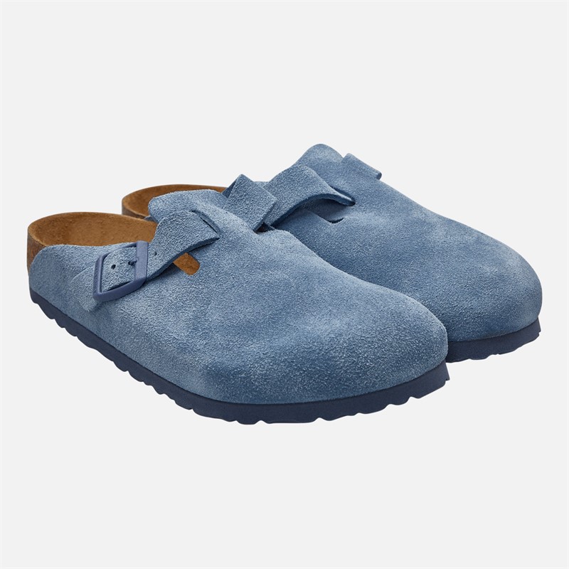 Birkenstock Sabots Boston Femme Elemental Blue