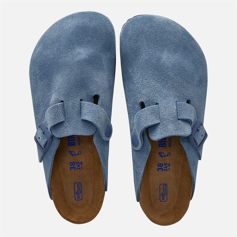 Birkenstock Sabots Boston Femme Elemental Blue