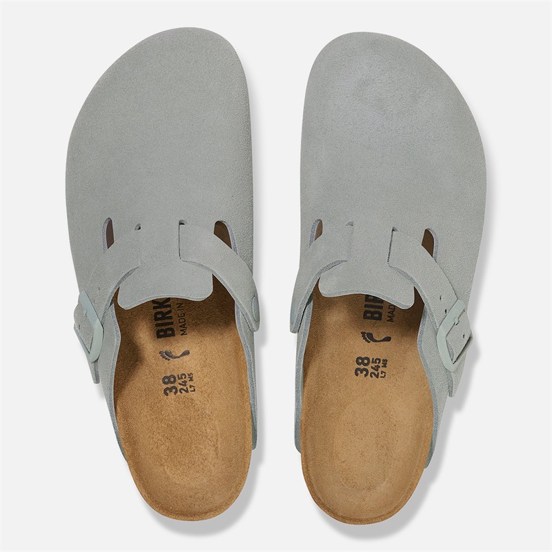 Birkenstock Dame Boston Clogs Pure Sage