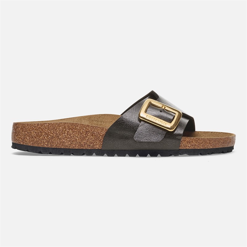 Birkenstock Dame Catalina Smal Pasvorm Gesp Sandalen Graceful Licorice