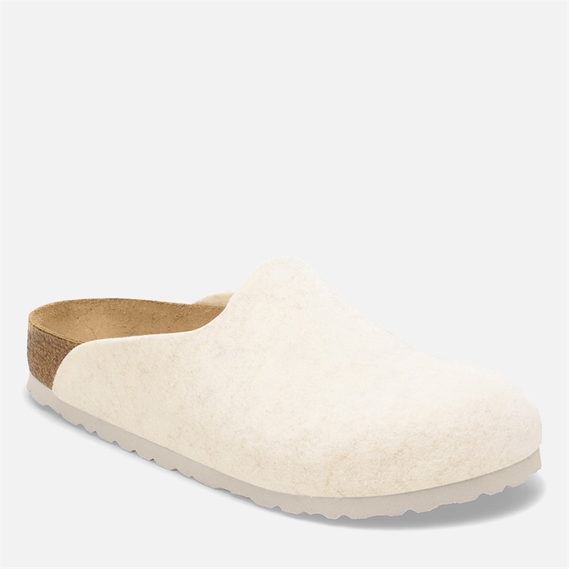 Birkenstock Womens Amsterdam Clogs Eggshell