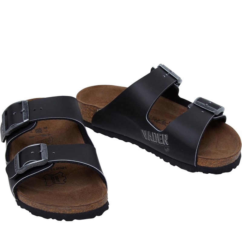Buy Birkenstock Infant Boys Arizona BirkoFlor Narrow Fit Sandals Star Wars Fighter Black