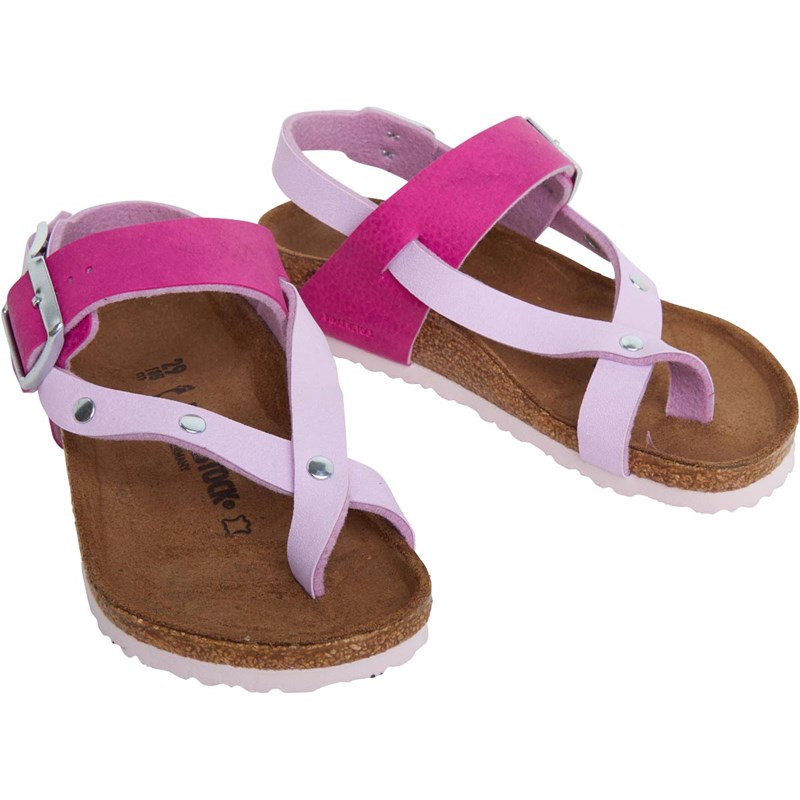 fuchsia birkenstocks