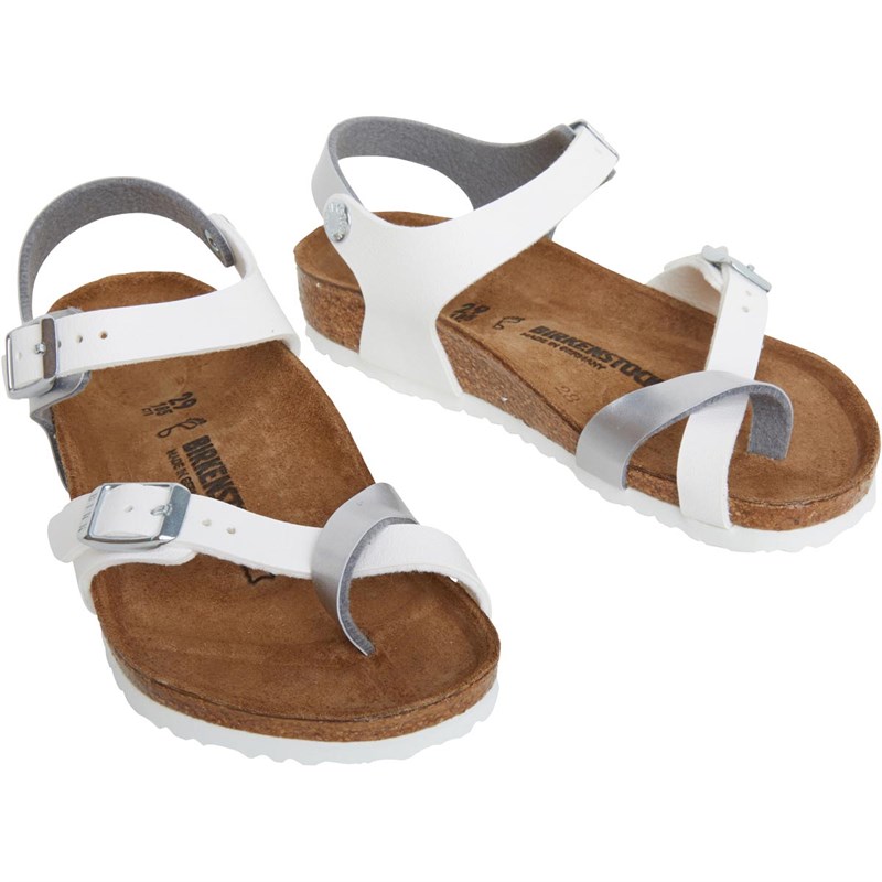 Buy Birkenstock Girls Taormina Birko-Flor Regular Fit Sandals Soft ...