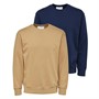 Selected Heren Homme Slhcaleb W Sweaters Marineblauw