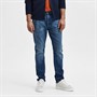 Selected Heren Homme Bal Also Anotherlex 24603 MB Smph Slim fit jeans Middelblauw