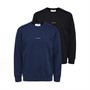 Selected Sweatshirts Homme Slhlink EMB W Homme Bleu Marine