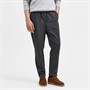 Selected Heren Homme Slhtapered-Selby Flex Pant B Broek Middelgrijs