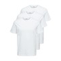 Selected T-Shirts Homme Slhcormac M Homme Blanc