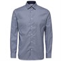 Selected Herre Homme Slhnew-Mark B Noos Langærmet shirts Marineblå