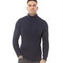 Selected Pull à col roulé Homme Slhremy All Stu W Camp Homme Bleu Marine Foncé