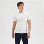 Selected T-Shirts Homme Slhlex Print W Homme Blanc