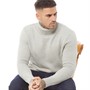 Selected Pull à col roulé Homme Slhremy All Stu W Camp Homme Gris