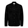 Selected Chemises à Manches Longues Homme Slhloose-Tobias Over O Homme Noir