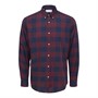 Selected Chemises à Manches Longues Homme Slh-Pina Flannel But Down O Homme Bleu Marine