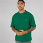 Selected Homme Mens Chester Short Sleeve Binding T-Shirt Verdant Green