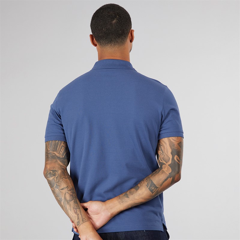 Selected Homme Mens Sergio Short Sleeve Polo Oceana