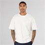 Selected Homme Mens Chester Short Sleeve Binding T-Shirt Egret