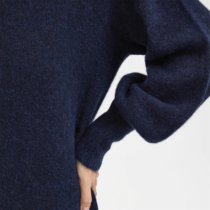 Selected Femme Robes Womes Femme Bleu Marine