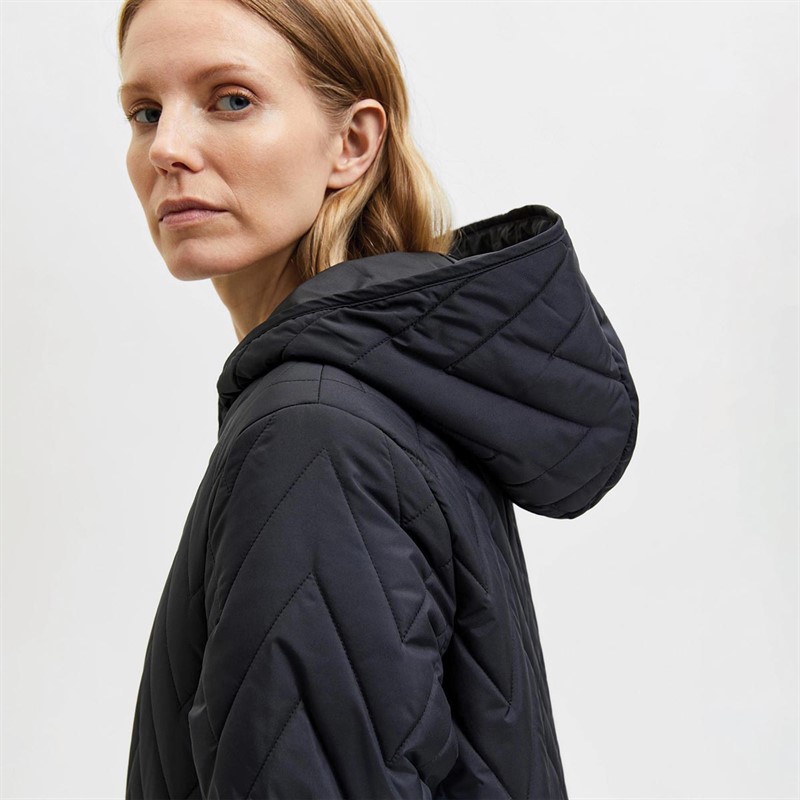 Selected Femme Dame Nora Vatteret Sort