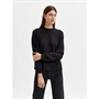 Selected Femme Dame Tenny Sweatshirts Sort