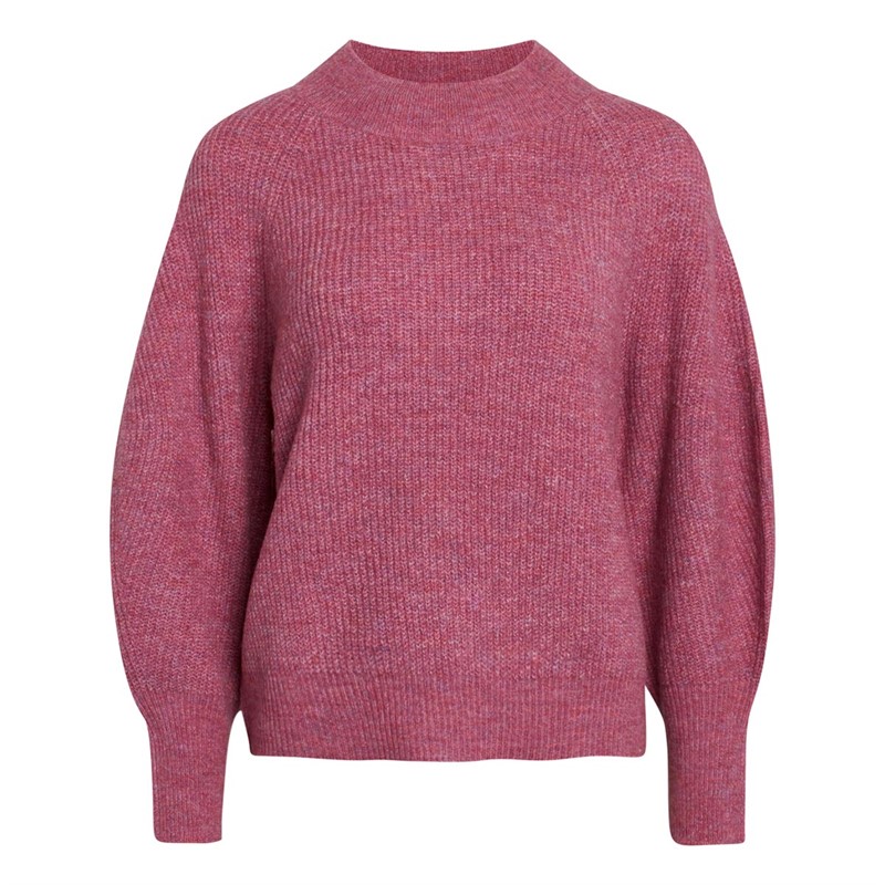 SIRUP COPENHAGEN Pulls Margit Pullover Femme Rose Chiné