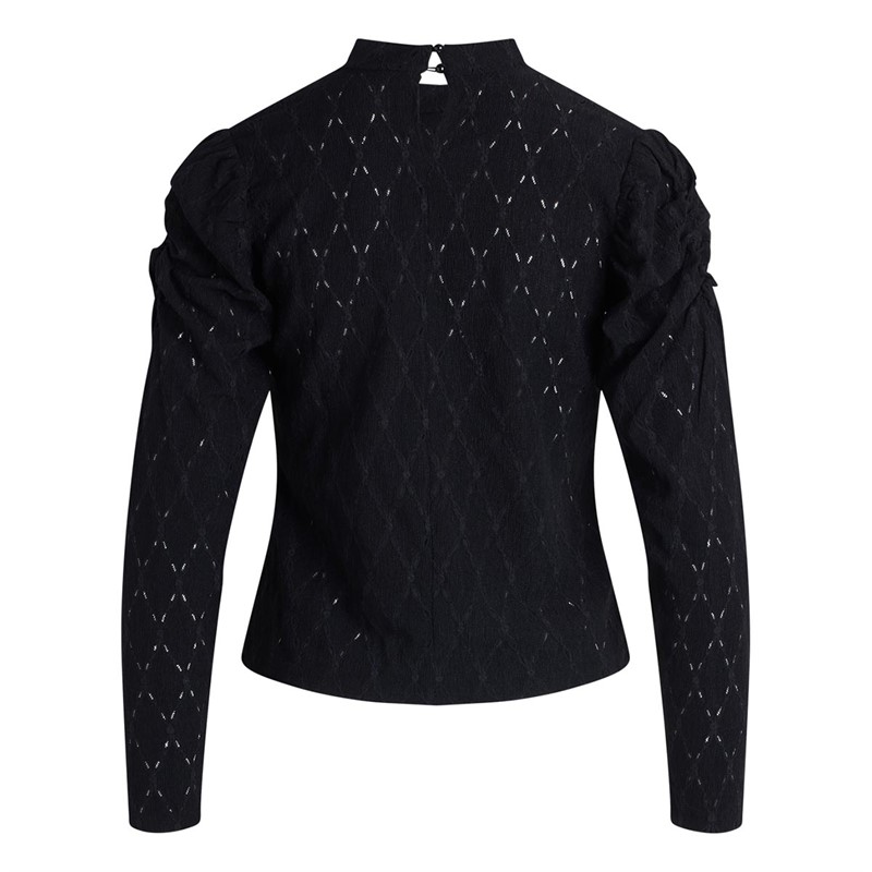 SIRUP COPENHAGEN Dame Paige Poientelle Puff Bluser og skjorter Sort