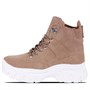 True North Damskie Winter Trend Modne Buty Brązowy