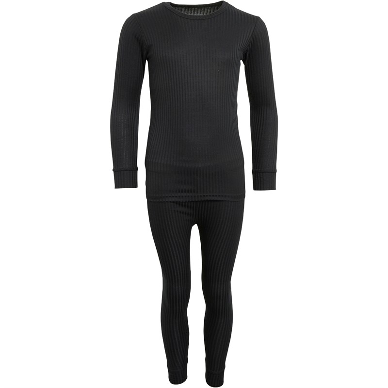 True North Jongens Baselayer Zwart