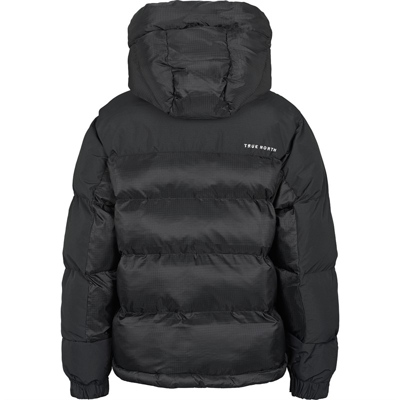 True North Kinder Steppjacke Schwarz